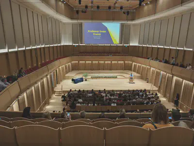 Vice-Chancellor's Awards 2026 ceremony — Professor Irene Tracey, CBE FRS, Vice-Chancellor of the University of Oxford
